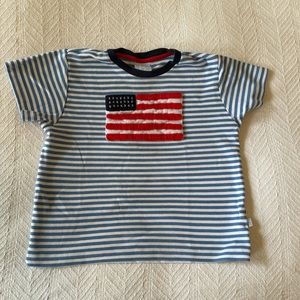 Bella Bliss flag shirt